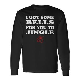 Ugly Christmas Sweater Style Jingle My Bells For Men Xmas Men Women Long Sleeve T-shirt Graphic Print Unisex - Seseable