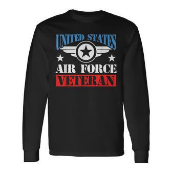 Us Air Force Veteran United States Air Force Veteran Long Sleeve T-Shirt - Seseable