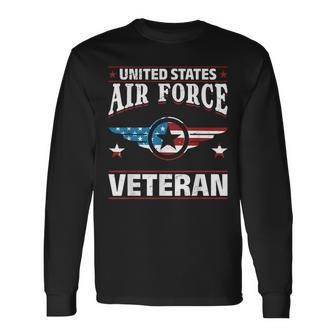 Us Air Force Veteran United States Air Force Veteran V2 Long Sleeve T-Shirt - Seseable