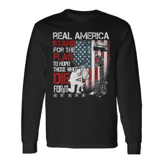 Us Veteran Veterans Day Us Patriot Memorial Day V2 Long Sleeve T-Shirt - Seseable