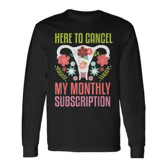 Uterus Removal Surgery Support Hysterectomy Survivor Long Sleeve T-Shirt T-Shirt | Mazezy