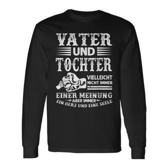 Vater Und Tochter Dad Partnerlook Vatertag Geschenk Langarmshirts - Seseable