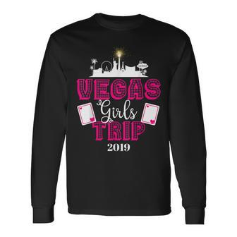 Vegas Girls Trip 2019 Matching Squad Vacation Bachelorette Unisex Long Sleeve