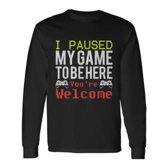 Video Games For Gamers V2 Long Sleeve T-Shirt - Monsterry AU
