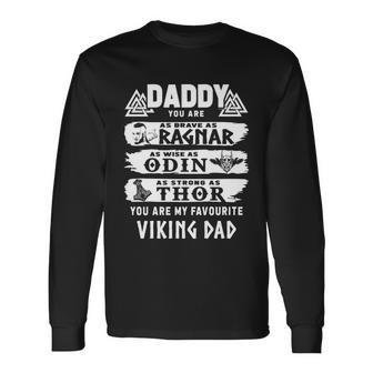 Viking Dad V2 Long Sleeve T-Shirt - Monsterry AU