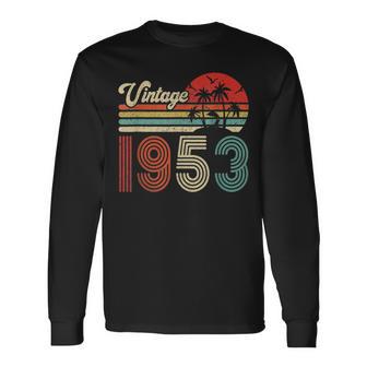 Vintage 1953 Langarmshirts Männer & Frauen zum 70. Geburtstag - Seseable