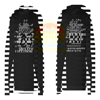 Vintage 2003 Limited Edition 20 Year Old 20Th Birthday Long Sleeve T-Shirt | Mazezy