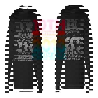 Vintage 2013 10 Year Old Limited Edition 10Th Birthday Long Sleeve T-Shirt | Mazezy