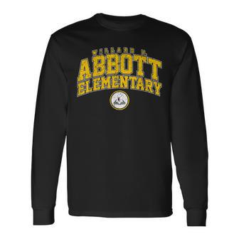Vintage Abbott Elementary Long Sleeve T-Shirt - Seseable