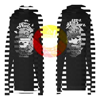 Vintage Powered By Ramen Ramen Noodle Soup Long Sleeve T-Shirt T-Shirt | Mazezy