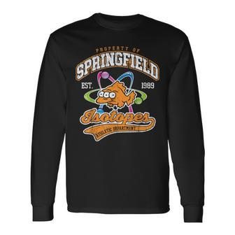 Vintage Property Of Springfield Isotopes Long Sleeve T-Shirt | Mazezy