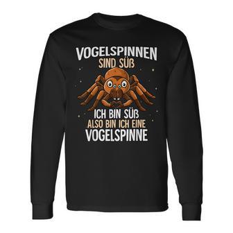 Vogelspinnen Sind Süß Vogelspinne Langarmshirts - Seseable