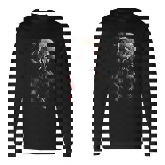 Lets Watch Scary Movies Horror Movies Scary Long Sleeve T-Shirt T-Shirt | Mazezy