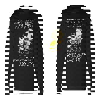 When All Else Fails Turn Up The Music & Dance With Your Dog Long Sleeve T-Shirt T-Shirt | Mazezy