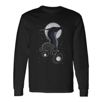 Wing Of Fires Legends Fathom Darkstalker Clearsight Long Sleeve T-Shirt | Mazezy