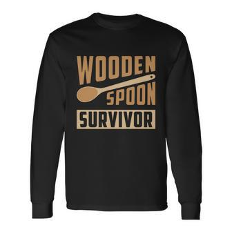 Wooden Spoon Survivor Long Sleeve T-Shirt - Monsterry CA