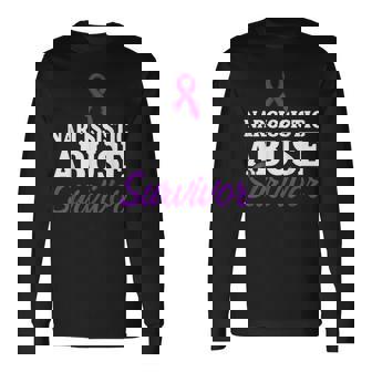 World Narcissistic Abuse Awareness Surviving Survivor Men Women Long Sleeve T-Shirt T-shirt Graphic Print - Thegiftio UK