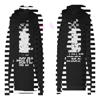 Worlds Best Bunny Dad Rabbit Bunny Dad Long Sleeve T-Shirt T-Shirt | Mazezy