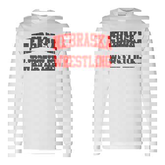 2023 Nebraska Wrestling Long Sleeve T-Shirt | Mazezy