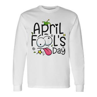 April Fools Day 1St April Jokes Happy April Fools Day Long Sleeve T-Shirt | Mazezy CA