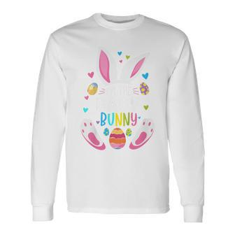 Im The Baby Bunny Happy Easter Cute Baby Bunny Lover Long Sleeve T-Shirt | Mazezy