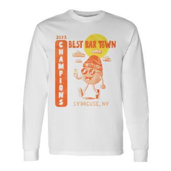 Best Bar Town Champions Syracuse Long Sleeve T-Shirt T-Shirt | Mazezy