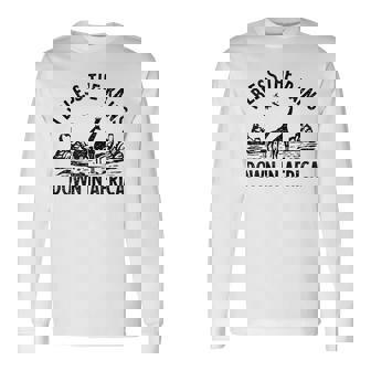 I Bless Rains Down In Africa Long Sleeve T-Shirt | Mazezy