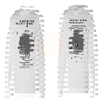 Danger Zone Snuggles Zone Long Sleeve T-Shirt | Mazezy