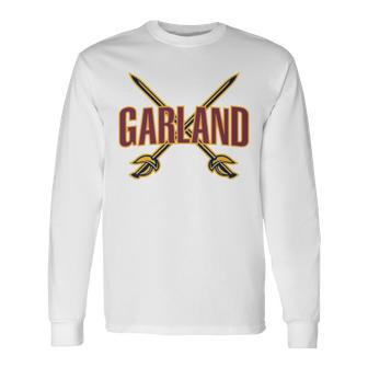 Darius Garland Cleveland Basketball Long Sleeve T-Shirt T-Shirt | Mazezy