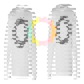 Delightful Caffeine Squad Illustration Long Sleeve T-Shirt | Mazezy