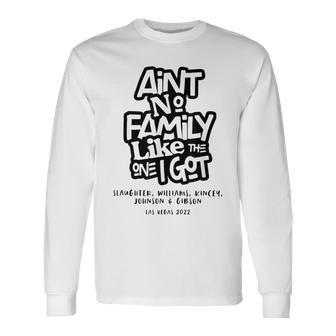 Family Reunion 2022 Option Two Long Sleeve T-Shirt T-Shirt | Mazezy AU
