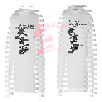 Lets Go Brandon Cat In The Hat Maga Long Sleeve T-Shirt - Thegiftio