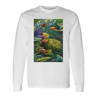 Goose March 10 2023 Capitol Theatre Port Chester Ny Poster Long Sleeve T-Shirt | Mazezy