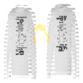 Guinea Pig Papa Worlds Best Guinea Pig Dad Long Sleeve T-Shirt T-Shirt | Mazezy