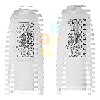Happy Hallothanksmas Esl Teacher Life Thanksgiving V2 Long Sleeve T-Shirt - Thegiftio