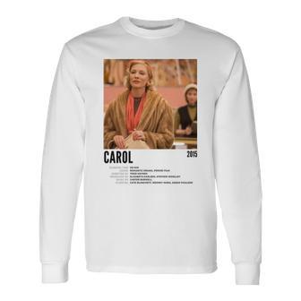 Iconic Scene Carol Cate Blanchett Long Sleeve T-Shirt | Mazezy
