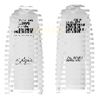 Its My 13Th Birthday Party 13 Years Girl Nager Sign My Long Sleeve T-Shirt | Mazezy