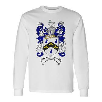 Jackson Crest Jackson Coat Of Arms Long Sleeve T-Shirt - Seseable