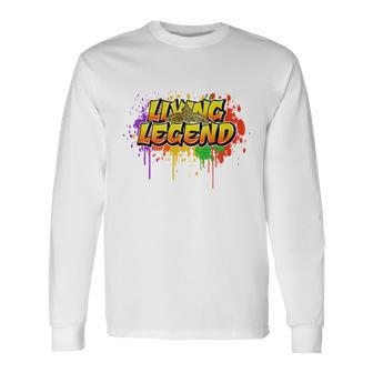 Living Legend V2 Long Sleeve T-Shirt - Monsterry AU