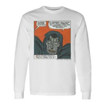 Mf Doom Metal Fingerz Quasimoto Long Sleeve T-Shirt | Mazezy