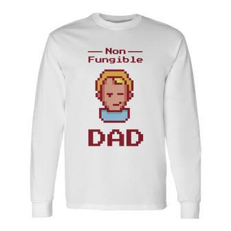 Non Fungible Dad Nft Long Sleeve T-Shirt - Monsterry DE