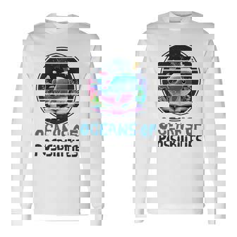 Oceans Of Possibilities Summer Reading 2023 Retro Vintage Long Sleeve T-Shirt | Mazezy