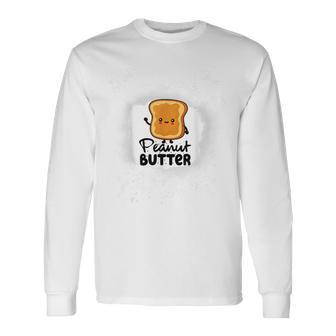 Peanut Butter And Jelly Costumes For Adults Food Fancy V2 Men Women Long Sleeve T-Shirt T-shirt Graphic Print - Thegiftio UK