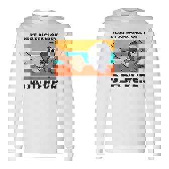 Pet African Grey Parrot Best African Grey Parrot Dad Ever Long Sleeve T-Shirt T-Shirt | Mazezy