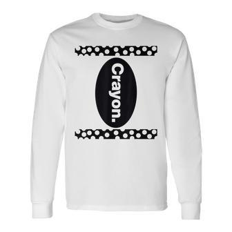 Pick Any Color Crayon Box Group Halloween Costumes For Adult Men Women Long Sleeve T-Shirt T-shirt Graphic Print - Thegiftio UK