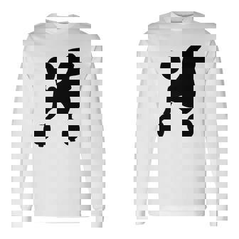 Poodle Skirt T Costume Black Poodle Long Sleeve T-Shirt | Mazezy