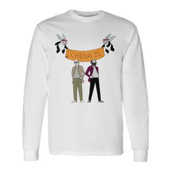 Professor Brothers China Il Long Sleeve T-Shirt T-Shirt | Mazezy