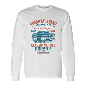 Roadway Legend V2 Long Sleeve T-Shirt - Monsterry CA