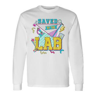 Saved By The Lab Retro Lab Week 2023 Medical Laboratory Tech Long Sleeve T-Shirt T-Shirt | Mazezy