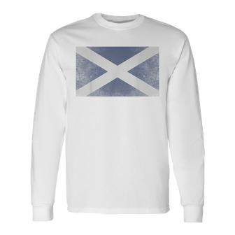 Scottish Scotland Flag Pride Country Nation Home Gift Family V2 Men Women Long Sleeve T-shirt Graphic Print Unisex - Seseable
